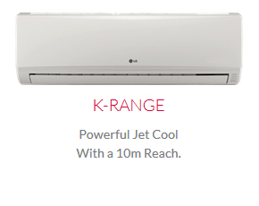 Residential Non Inverter LG Air Conditioner K Range
